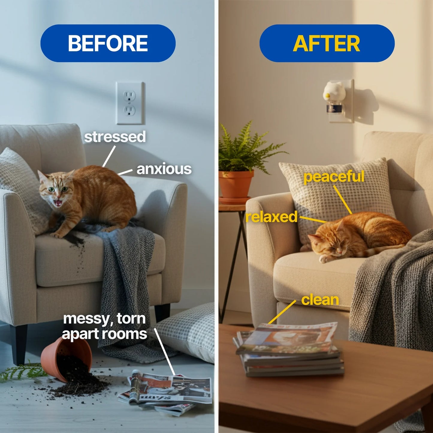 From Stress To Serenity: Give Your Cat The Peace Of Mind They Deserve!